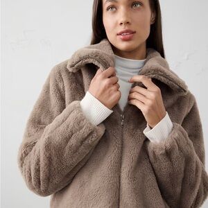 Banana Republic Factory Women's Faux Fur short Jacket